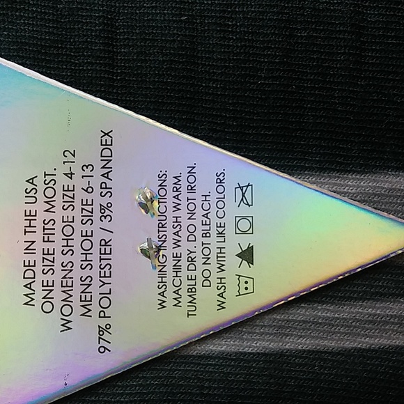 Living Royal Unisex X Ray Crew Sock Black Halloween - Picture 5 of 6